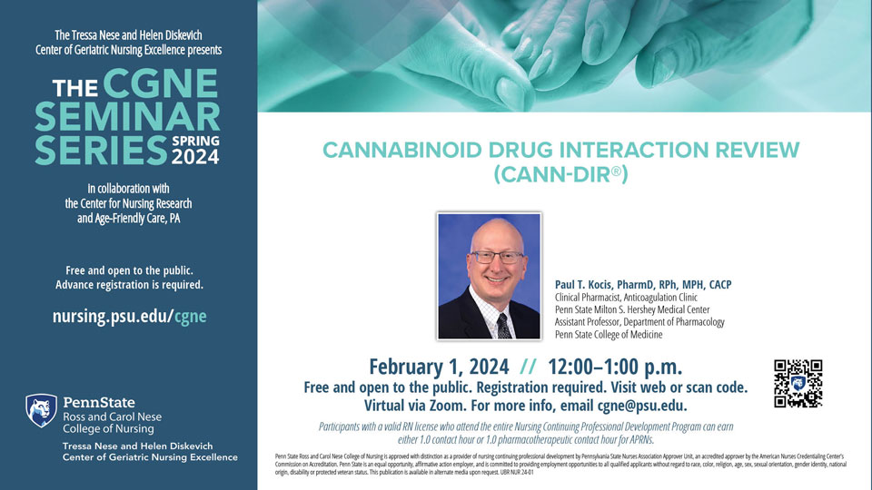 CANNabinoid Drug Interaction Review (CANN-DIR®)*Penn State Nursing